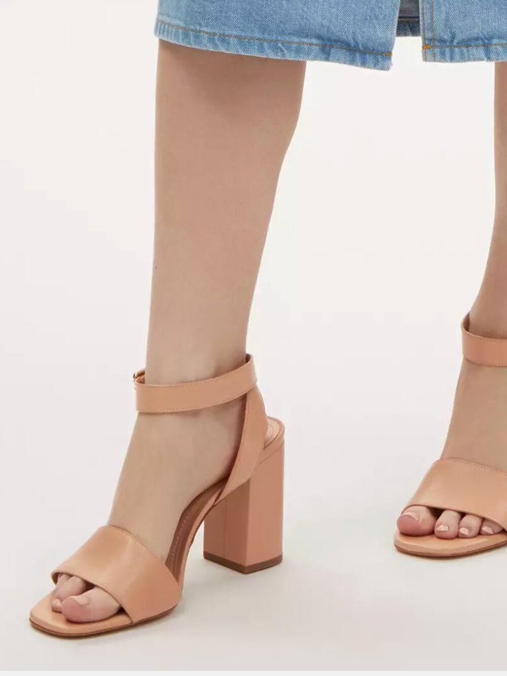 NIB COACH Shelby Sandal - Coach retail CR880 Beechwood $250
